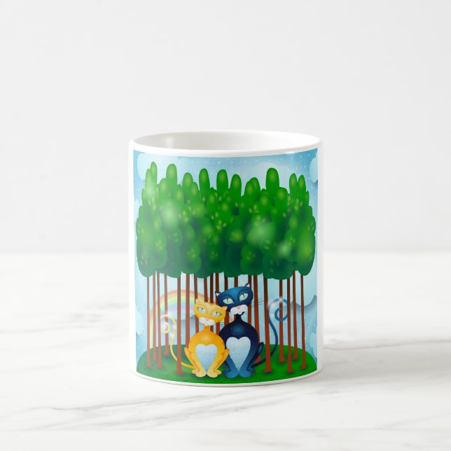 Cats Coffee Mug (Center)