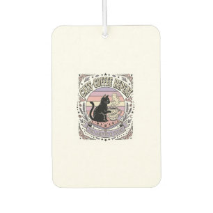 Cats Coffee Repeat Cat Tea Leaves Coffee Fortune R Car Air Freshener
