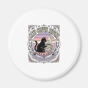 Cats Coffee Repeat Cat Tea Leaves Coffee Fortune R Magnet