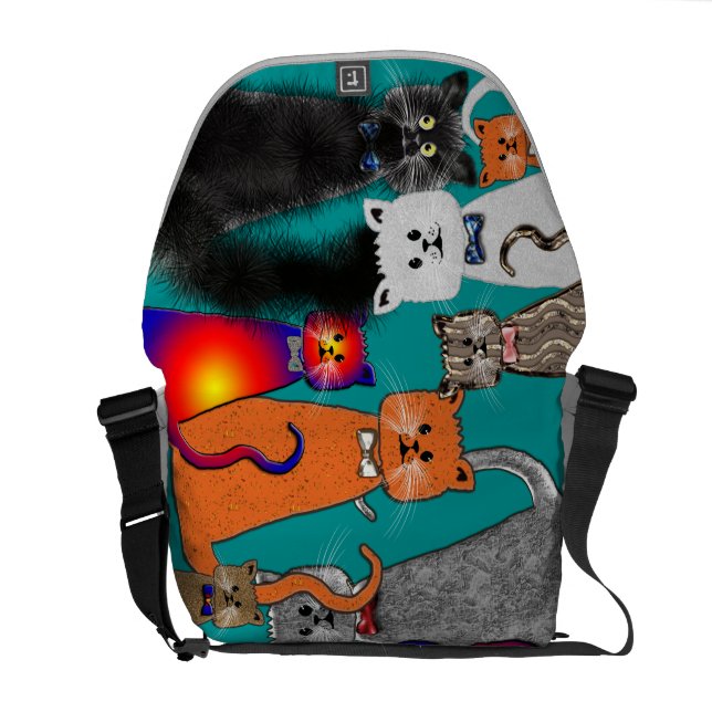 CATS COMMUTER BAG (Back Open)