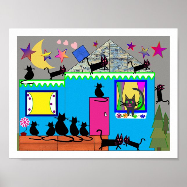 CATS CRAWLING Everywhere Poster (Front)