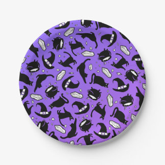 Cats, Crystals and Caldrons - Paper Plate