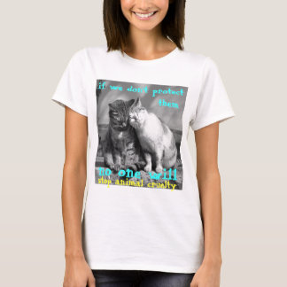 cats cuddling stop animal cruelty shirt