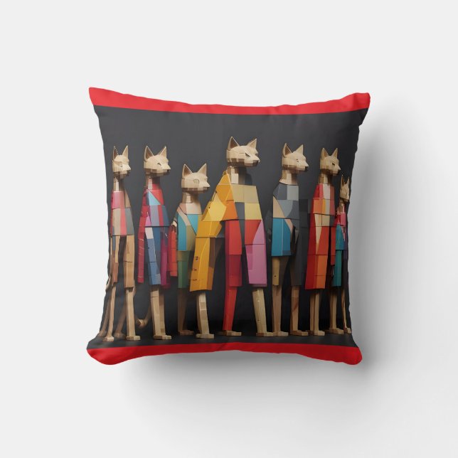 cats cushion (Front)