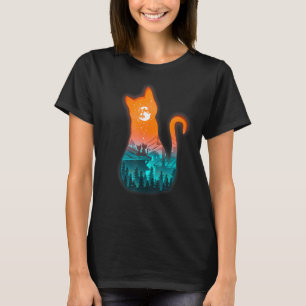 Cats Cute Kitty You Are The Moonlight For Cat T-Shirt