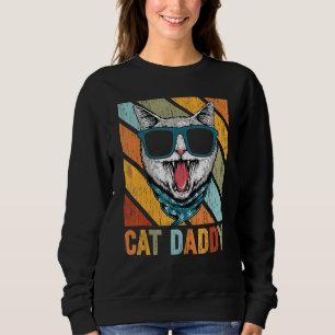 Cats Daddy Hipster Vintage 1 Sweatshirt