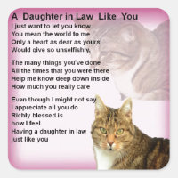 Cats  Daughter in Law Poem