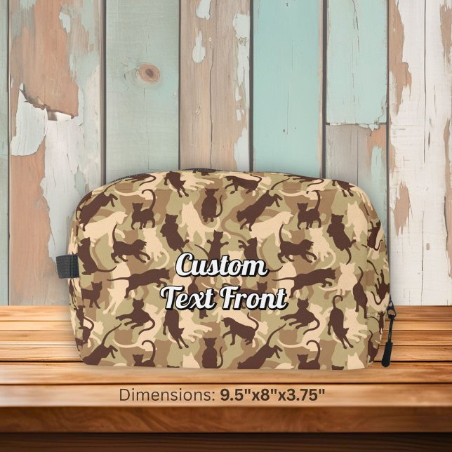 Cats Desert Camouflage Dopp Kit (Creator Uploaded)