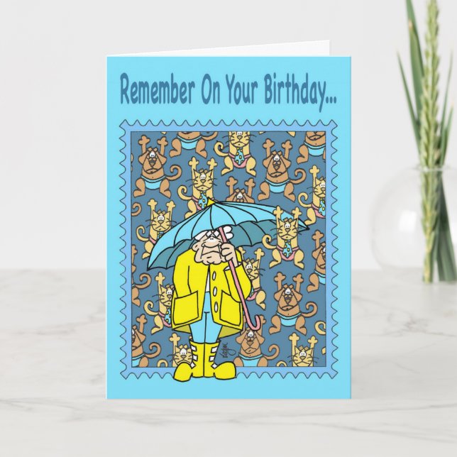 CATS & DOGS Birthday Card (Front)