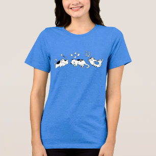 Cats dream Tri-Blend shirt