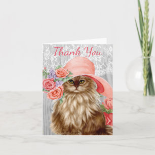 Cats Dressed in Hats Notecards