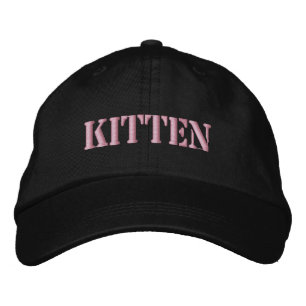 CATS EMBROIDERED HAT
