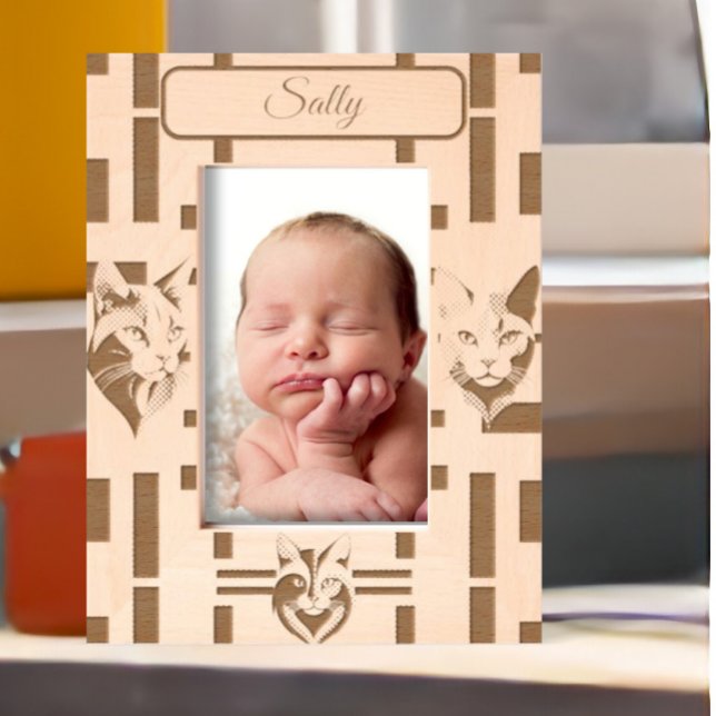 cats etched frames (Creator Uploaded)