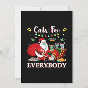 Cats Everybody Christmas Save The Date