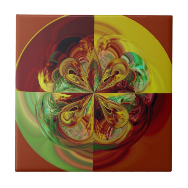 Cat's-Eye Ceramic Tile (Front)