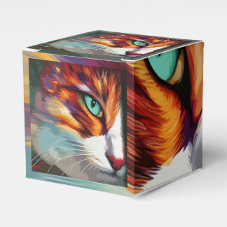 Cat's Eye Design Favour Box