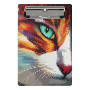 Cat's Eye Design Mini Clipboard