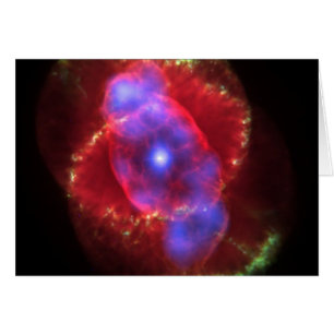 Cat's Eye Nebula glowing