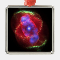 Cat's Eye Nebula glowing