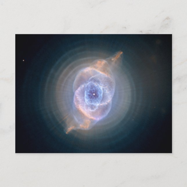 Cat's Eye Nebula Hubble NASA Postcard (Front)