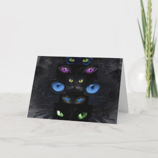 Cat's eyes card