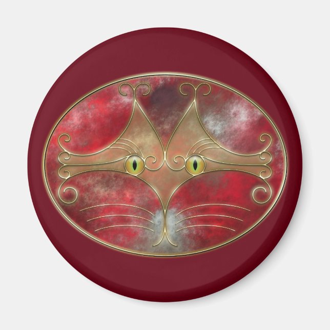 Cat's-Eyes Magnet (Front)