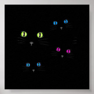 Cat's Eyes Poster