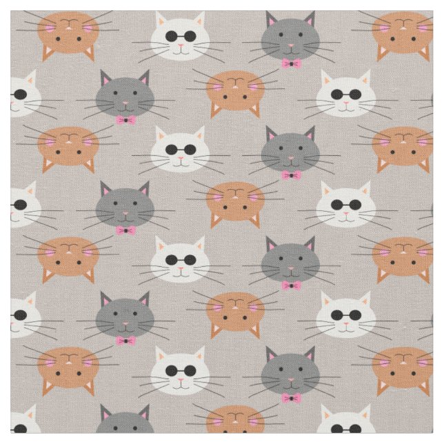 Cats Fabric (Close Up)
