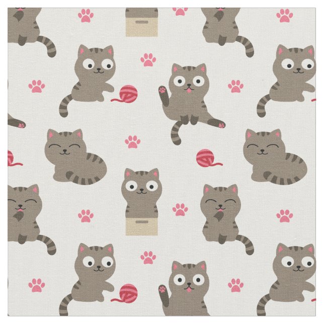 Cats Fabric (Close Up)