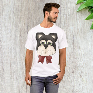 Cats Face Mens T-Shirt