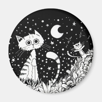 Cats Fascination Magnet