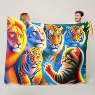 Cats Fleece Blanket