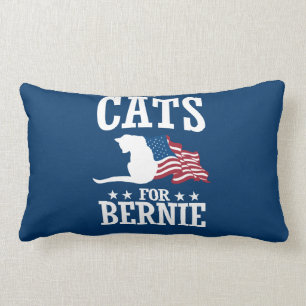 CATS FOR BERNIE SANDERS LUMBAR CUSHION