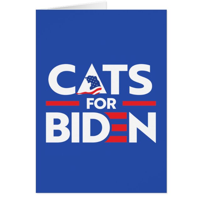 CATS FOR BIDEN (Front)