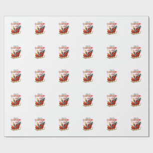 Cats For Everybody Cat Christmas Ugly Christmas Lo Wrapping Paper