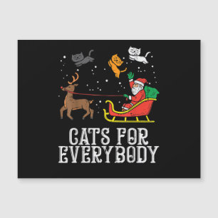 Cats For Everybody Christmas Cat Funny Women Santa