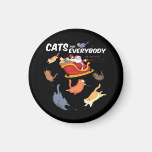 Cats for everyone  magnet