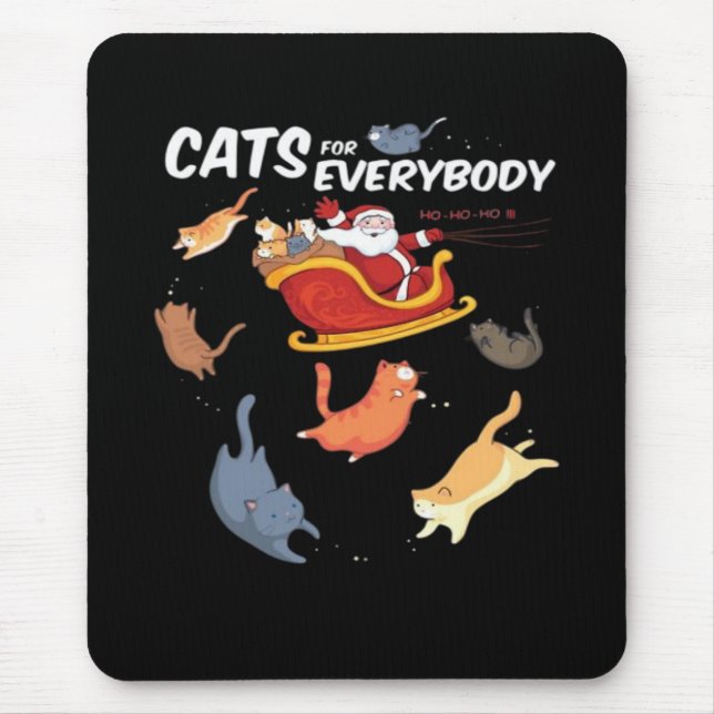 Cats for everyone  mouse pad (Front)