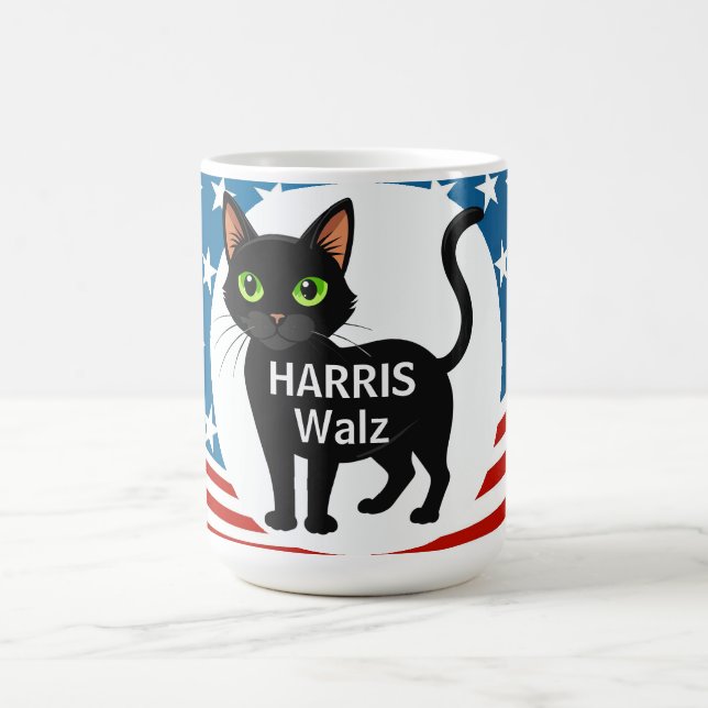 Cats for Harris/Walz Design Mug (Center)