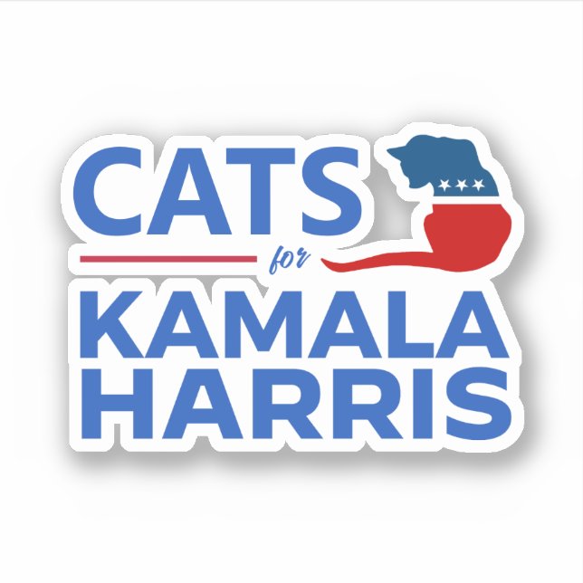Cats for Kamala Harris (Front)