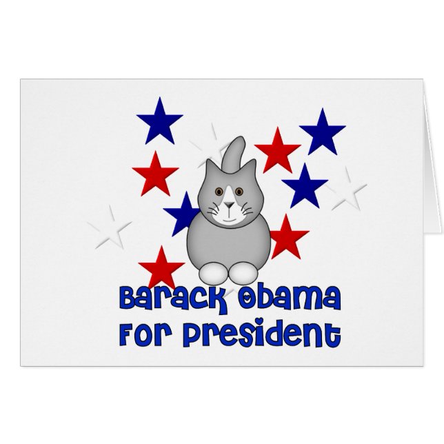 Cats For Obama (Front Horizontal)