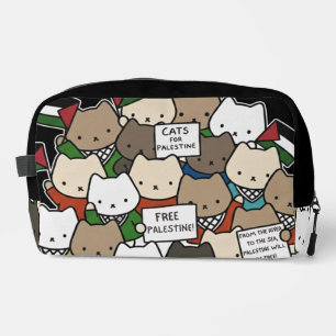 Cats for Palestine – Kawaii Cats for Justice Dopp Kit