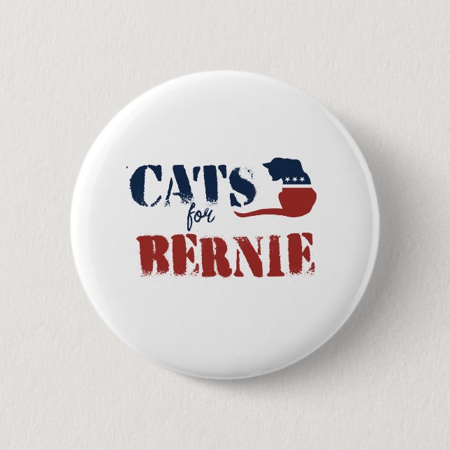 Cats for Sanders 6 Cm Round Badge (Front)
