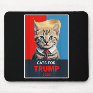 Cats For Trump 2024 Election _1  Mouse Pad