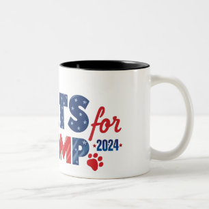 Cats for Trump Coffee Mug 2024