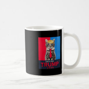 Cats For Trump Funny Tee For Vance Trump Coffee Mug