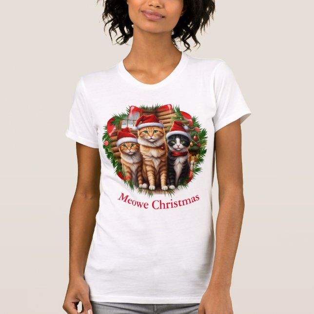 Cats funny t-shirts (Front)