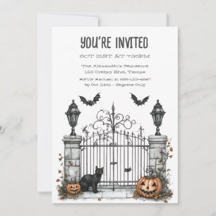 Cats Gatekeeper Custom Fun Invitation