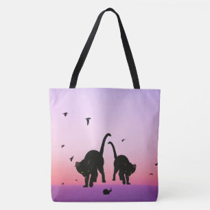 Cats Gift Bag Tote or Reusable Grocery