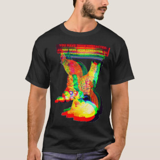 CATS GLITCH OUT, CONSPIRACY INVASION T-Shirt